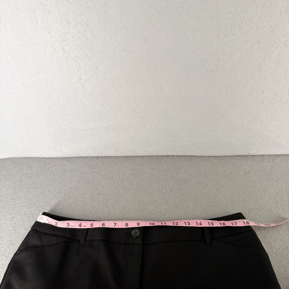 Chico's Size 2.5 L/14 Chino Shorts Bermuda Smooth Stretch Ultimate Fit Black NWT - Picture 7 of 11